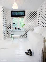 diy wall dressings polka dot designs