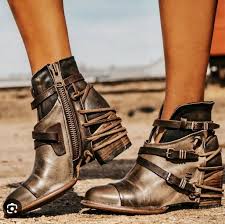 freebird crue leather side zip boots