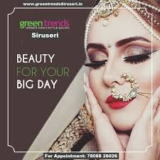 looking for bridal makeup green