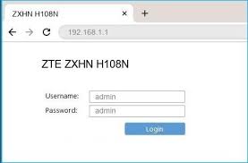 If you find yourself here, don't panic, there are a few things you can try: Zte Zxhn H108n Login Default Admin Router Page Wisair