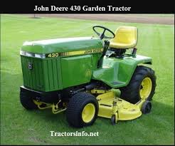 john deere 430 garden tractor