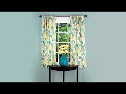 learn to sew simple curtain panel