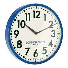 London Clock Company 1922 Blue Metal