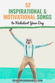 Walking on sunshine appears in; 52 Inspirational Motivational Songs To Kickstart Your Day
