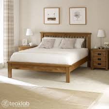 Double Low Footboard Bed
