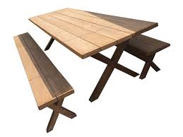 custom made garden picnic table