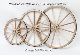 24 32 Inch Wooden Spoke Hub Wagon Wheel