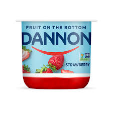 fruit on the bottom strawberry yogurt