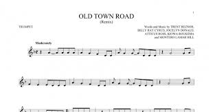 old town road remix trumpet solo