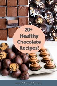 20 healthy chocolate recipes