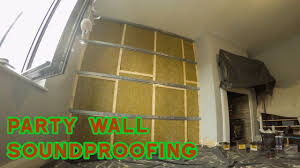 party wall soundproofing noise