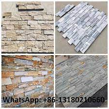 Natural Stacked Stone Cladding Wall