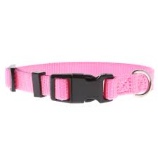 Grreat Choice Adjustable Dog Collar Size Large Pink