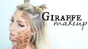 cute giraffe makeup tutorial