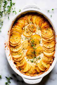 easy potatoes au gratin with gruyere