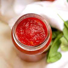 homemade tomato sauce with canned tomatoes