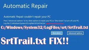 srttrail txt windows 10 fix 3