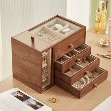 dual sided viewable jewelry box