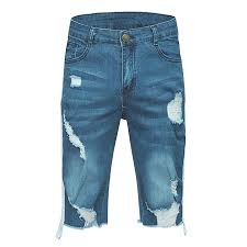 Mens Jeans Short Pants Vine_minmi Denim Shorts Fashion