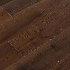 natu smoked french oak 3 8 in t x 7 5 in w waterproof wire brushed engineered hardwood flooring 19 4 sqft case