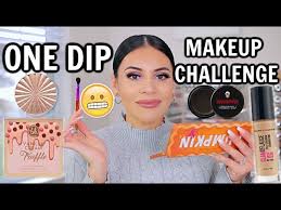 one dip makeup challenge you
