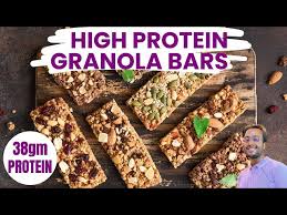 high protein granola bars sugar free