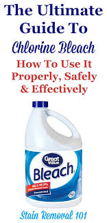 the ultimate guide to chlorine bleach