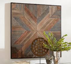 Planked Quilt Square Wall Art 48 X 48