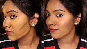 how to contour brown indian skin for