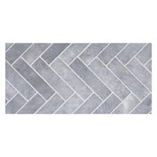 honed marble mosaic tile