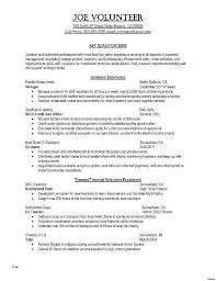 Student Activity Resume Template Extracurricular Activities
