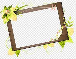 frame template pattern painted green