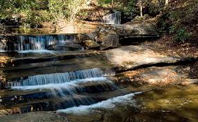 waterfalls in table rock state park