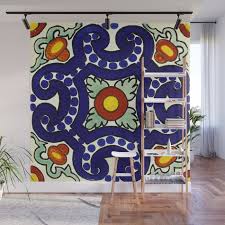 Talavera Mexican Tile Wall Mural By