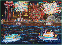 coney island fireworks