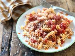 pasta with simple tomato sauce mom s