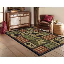 lodge area rug in the rugs
