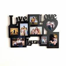 Wooden Black Wall Photo Frame For Gift