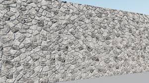 natural grey granite stone wall texture
