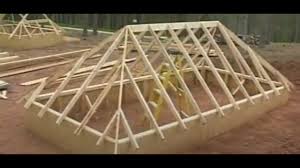 how to frame a hip roof full
