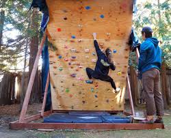 how to build a home climbing wall