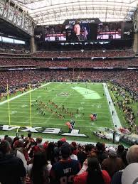 Nrg Stadium Section 322 Home Of Houston Texans