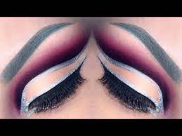 pink double cut crease makeup tutorial