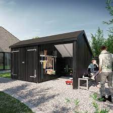 Multi Garden Shed With Double Doors