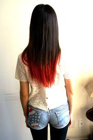 While there are no real damaging effects to strands, it can be a messy process and leave behind staining. Kool Aid Dip Dye Kool Aid Hair Kool Aid Hair Dye Dyed Red Hair