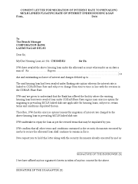 Consent letter sample for loan. Consent Letter Pdf
