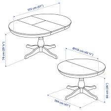 Une table de salle à manger cachée avec un miroir ikea. Ingatorp Extendable Table Black Max Length 61 Ikea
