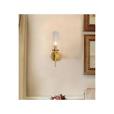 Clear Glass Shade Wall Sconces