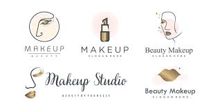 makeup beauty logo design for fashion