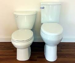 Standard height toilets come in 15 to 16 inches seat height. Tall Toilet For Elderly Convenient Height Toilet Review